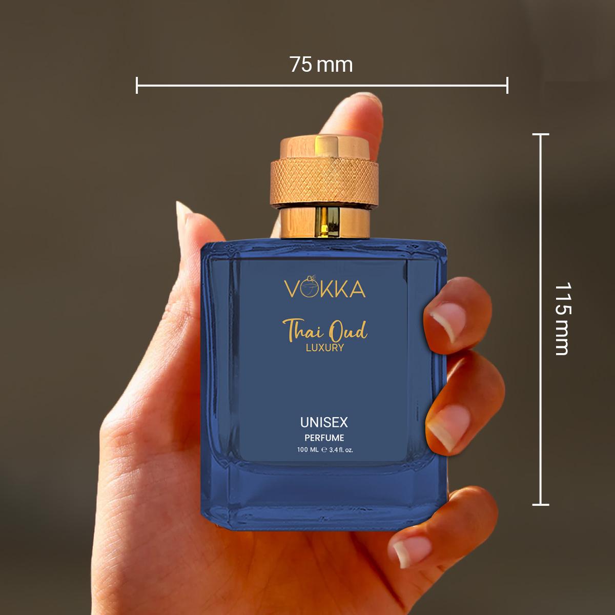 VOKKA Thai Oud 100 ml Unisex Luxury Long Lasting Woody Perfume For Men And Women