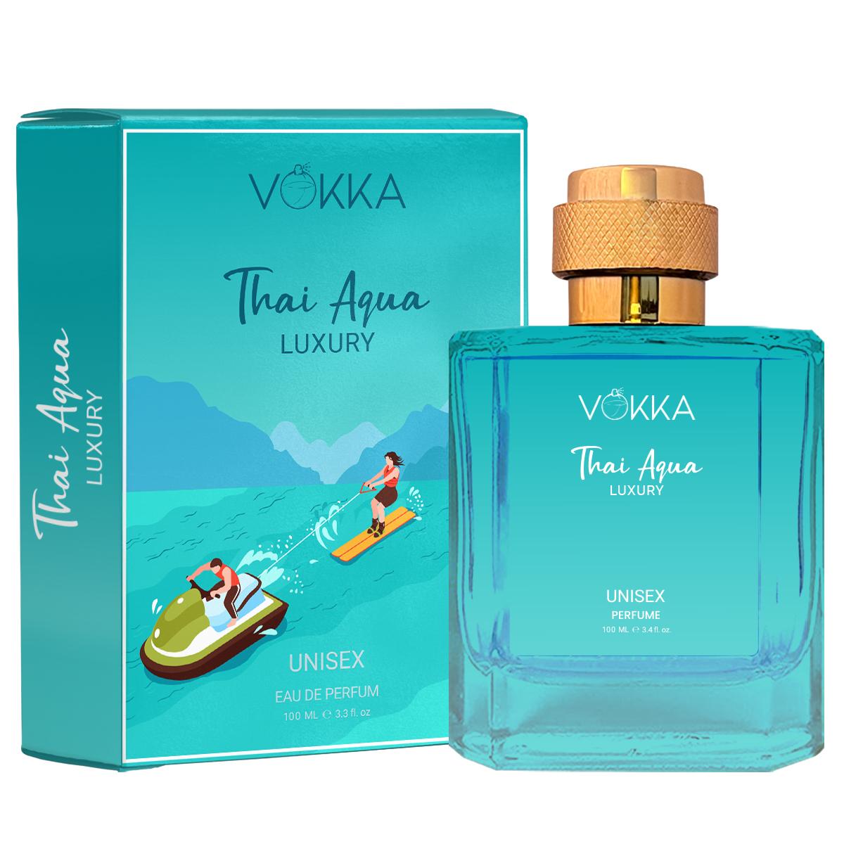 VOKKA Thai Aqua 100 ml Unisex Luxury Long Lasting Aqua Perfume For Men And Women