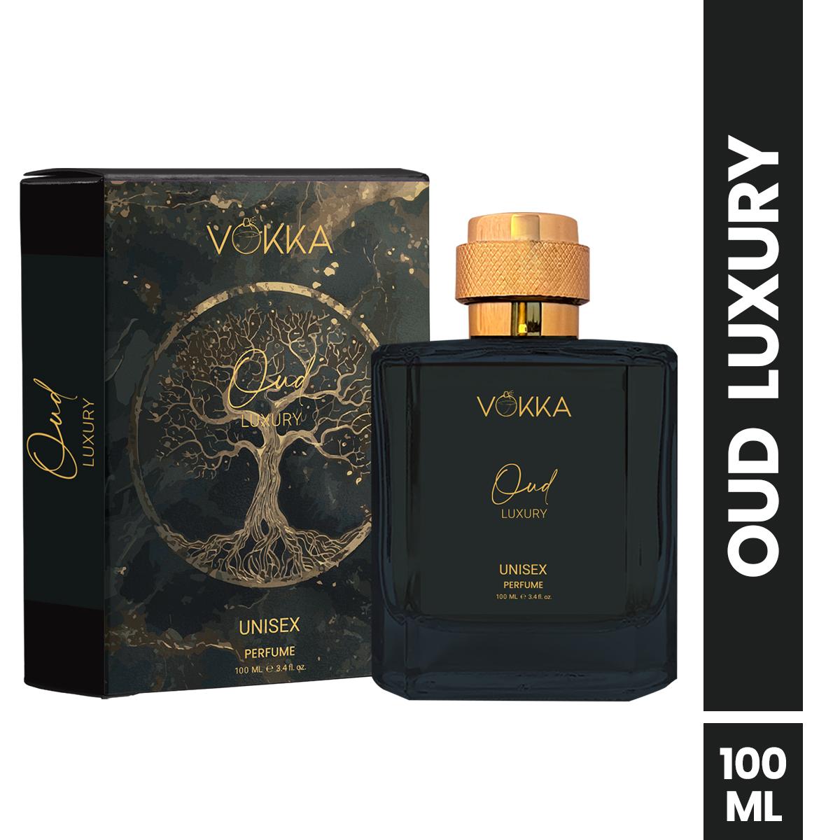 VOKKA Oud 100 ml | Unisex Luxury Long Lasting Smokey Perfume For Men And Women