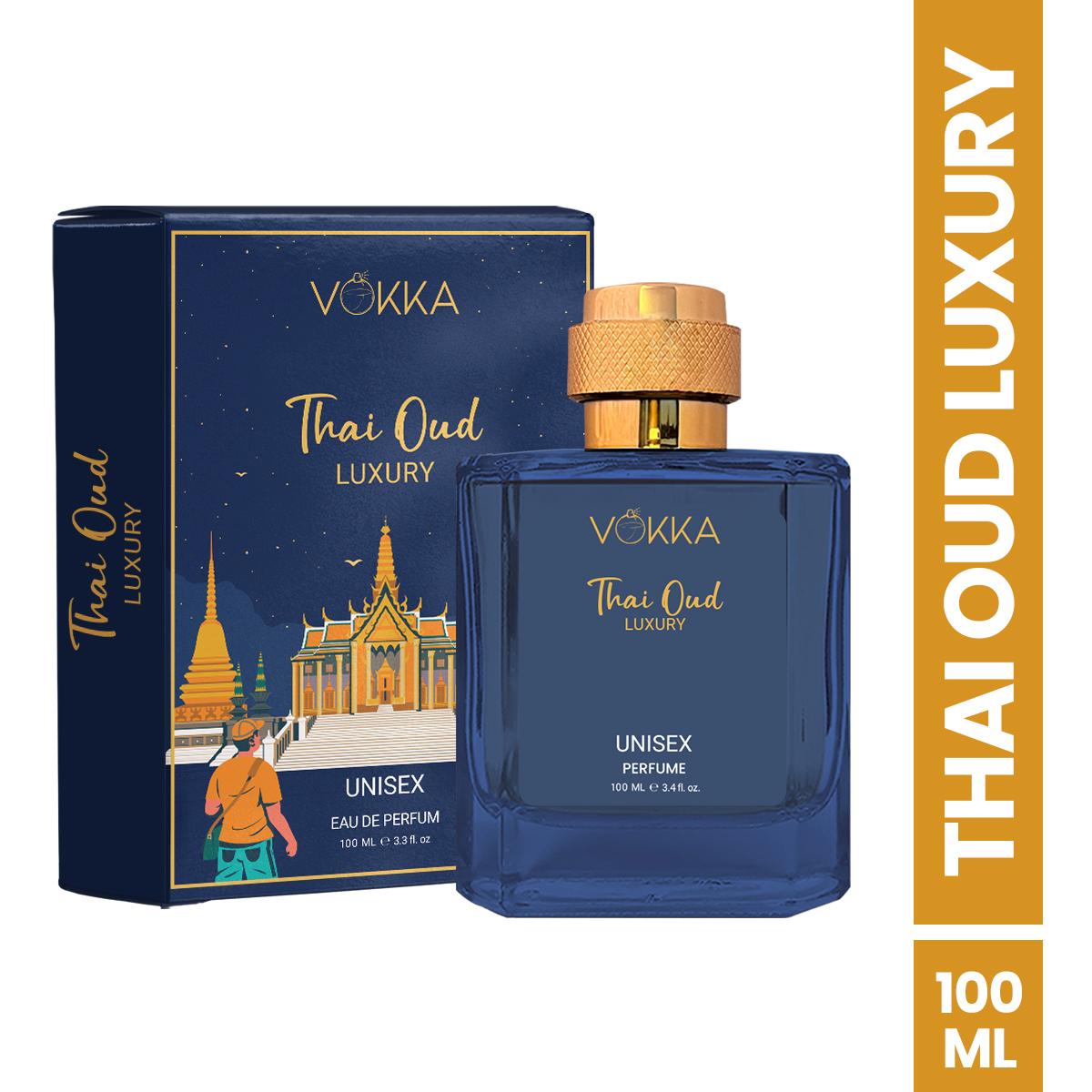 VOKKA Thai Oud 100 ml Unisex Luxury Long Lasting Woody Perfume For Men And Women