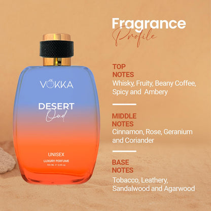 Vokka Desert Oud 100ml Unisex Perfume
