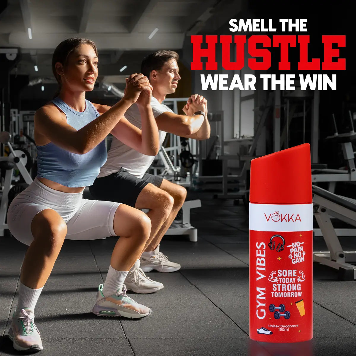 Vokka Vibes Deodorant Combo Pack 450ml - 150ml x 3