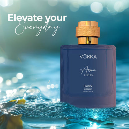 VOKKA Aqua 100 ml Unisex Luxury Long Lasting Aqua Perfume For Men And Women