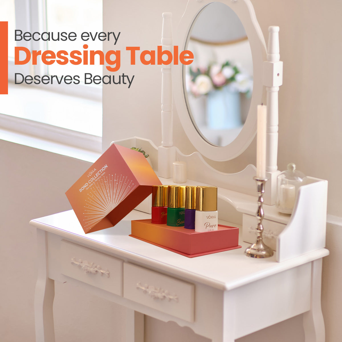 Vokka Bond Collection Luxury Long Lasting Unisex Perfume Gift Set 4x20ml