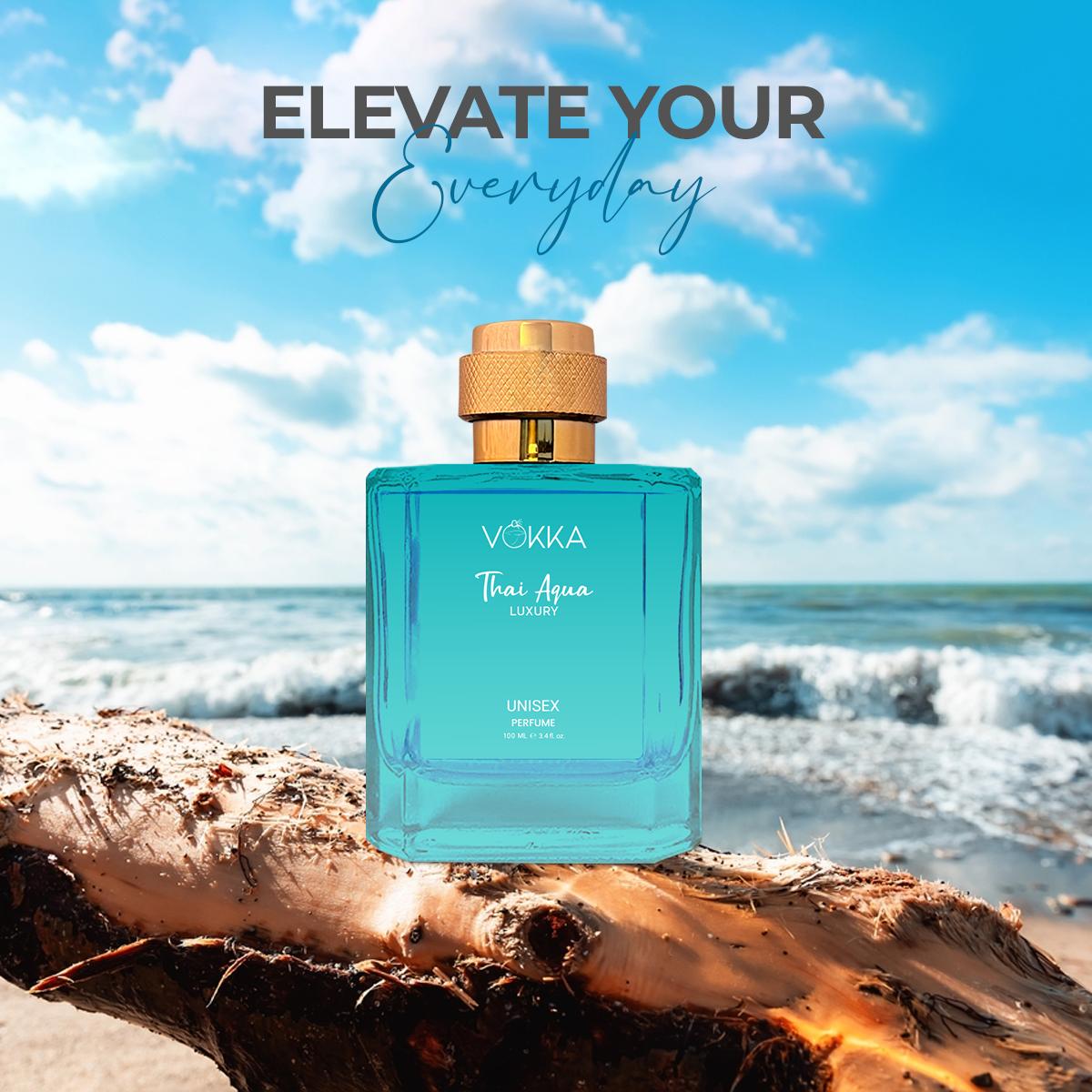 VOKKA Thai Aqua 100 ml Unisex Luxury Long Lasting Aqua Perfume For Men And Women