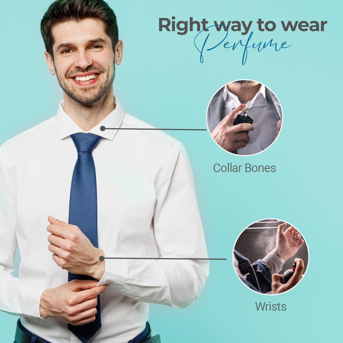 VOKKA Aqua 100 ml Unisex Luxury Long Lasting Aqua Perfume For Men And Women