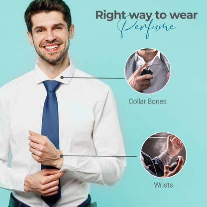 VOKKA Aqua 100 ml Unisex Luxury Long Lasting Aqua Perfume For Men And Women