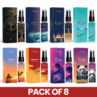 Vokka Perfume Trial Pack – Pack of 8 x 8ml Unisex Luxury Perfumes