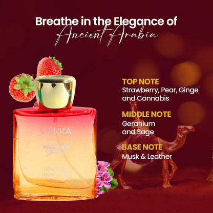 Vokka Gift of Love 150ml - 3 x 50ml Luxury Unisex Perfume Gift Set